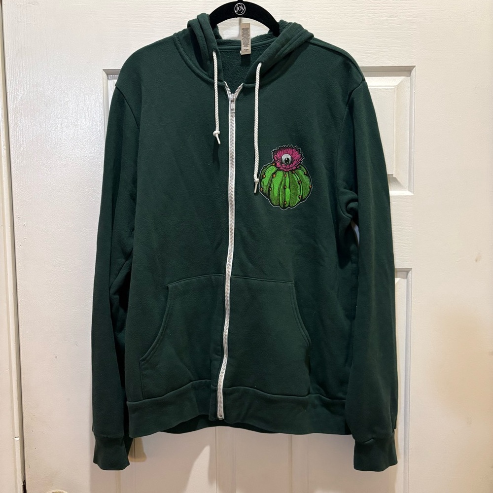 Bella Canvas Festival Dirtwire Zip-Up Hoodie